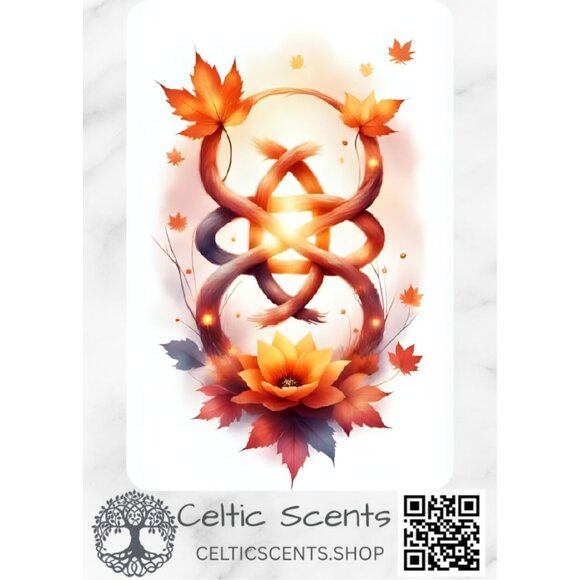 Celtic Knot Magnetic Bookmark, Laminated with Strong Magnet, Decorative Bookmark - Picture 1 of 1